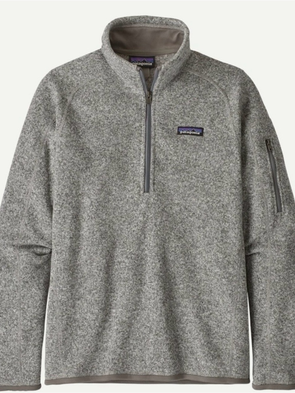 Patagonia Women’s Gray Half-Zip Better Sweater